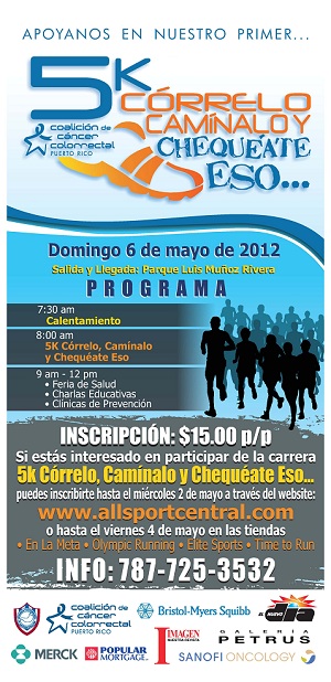 5Km Run Coalition de Cancer Colorrectal